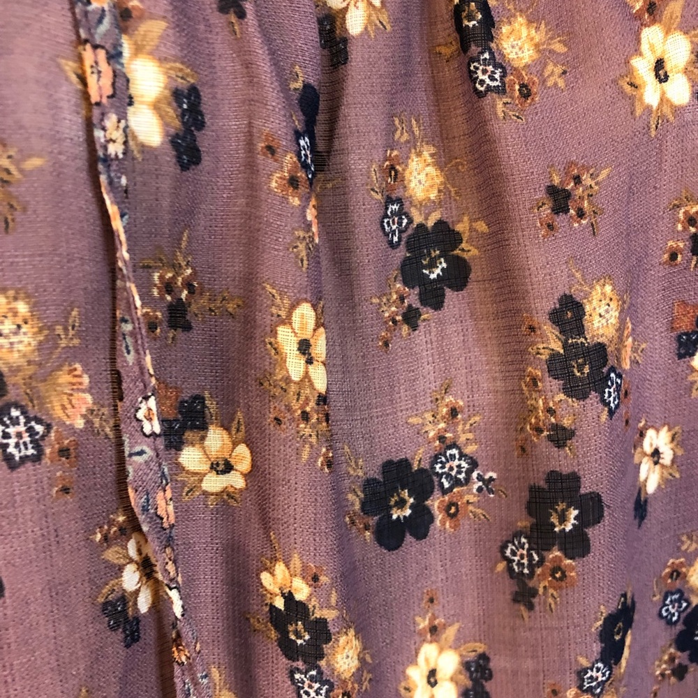 INDIGO ROSE FLORAL BOHEMIAN BLOUSE - Picture 5 of 7